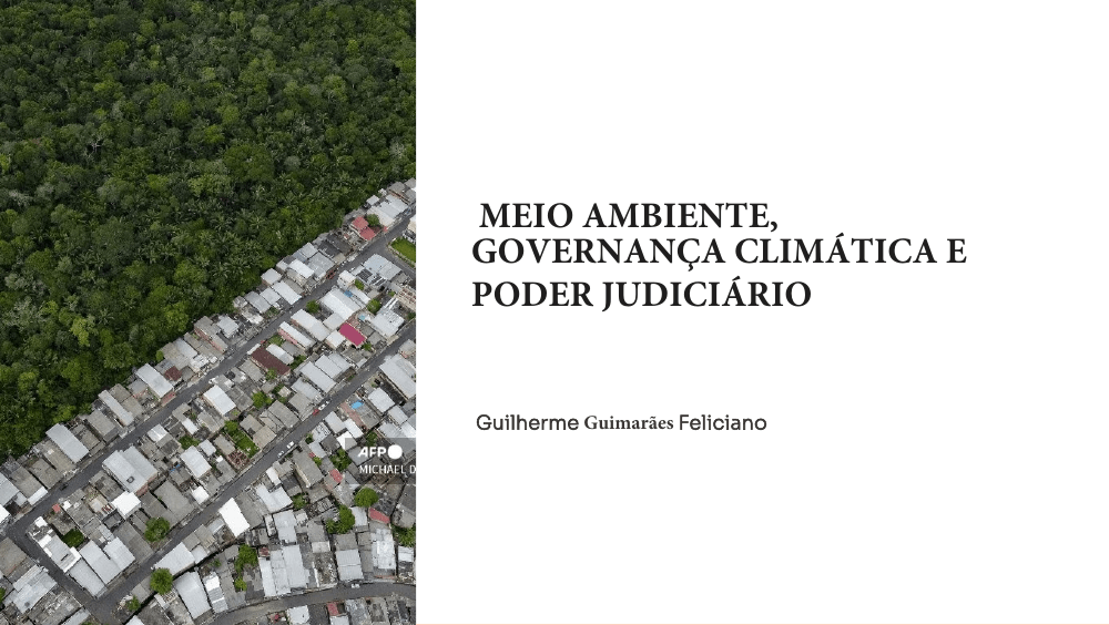 Capa original: Meio Ambiente, Governança Climática e Poder Judiciário, de Guilherme Guimarães Feliciano