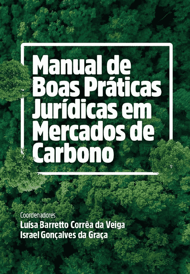 Capa original do Manual de Boas Práticas Jurídicas em Mercados de Carbono