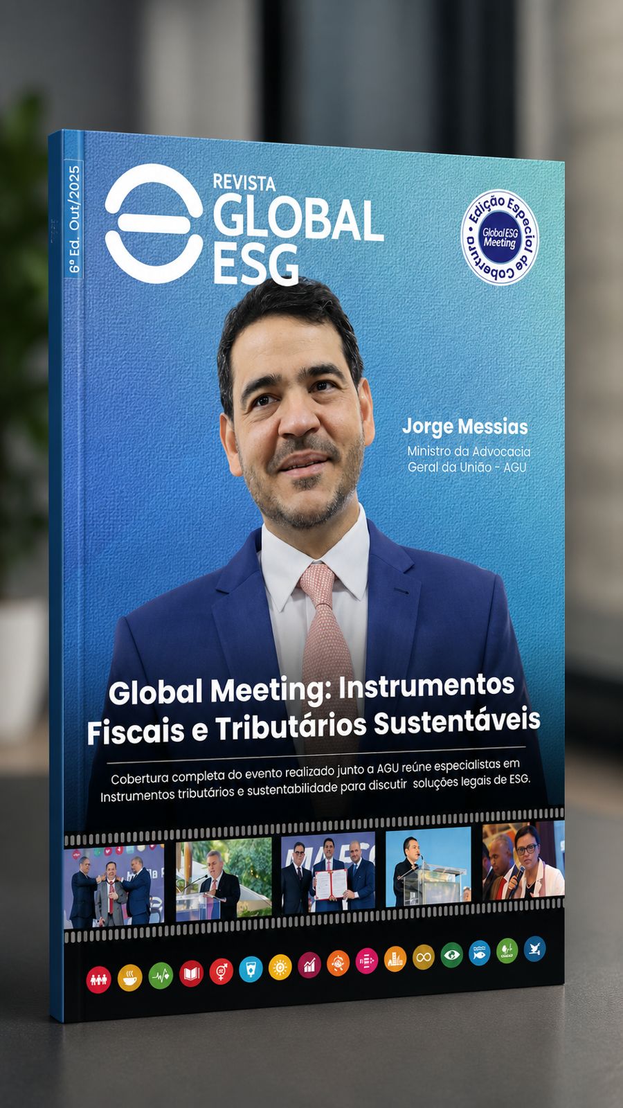 Capa da edição 6 da Revista Global ESG