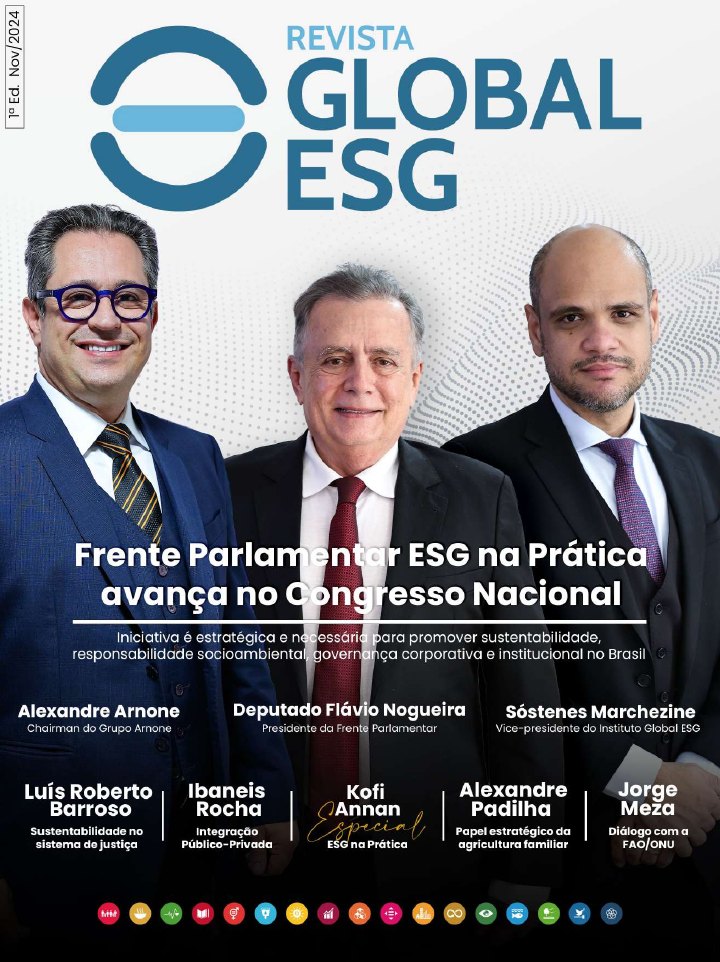 Capa da Edição 1 da Revista Global ESG