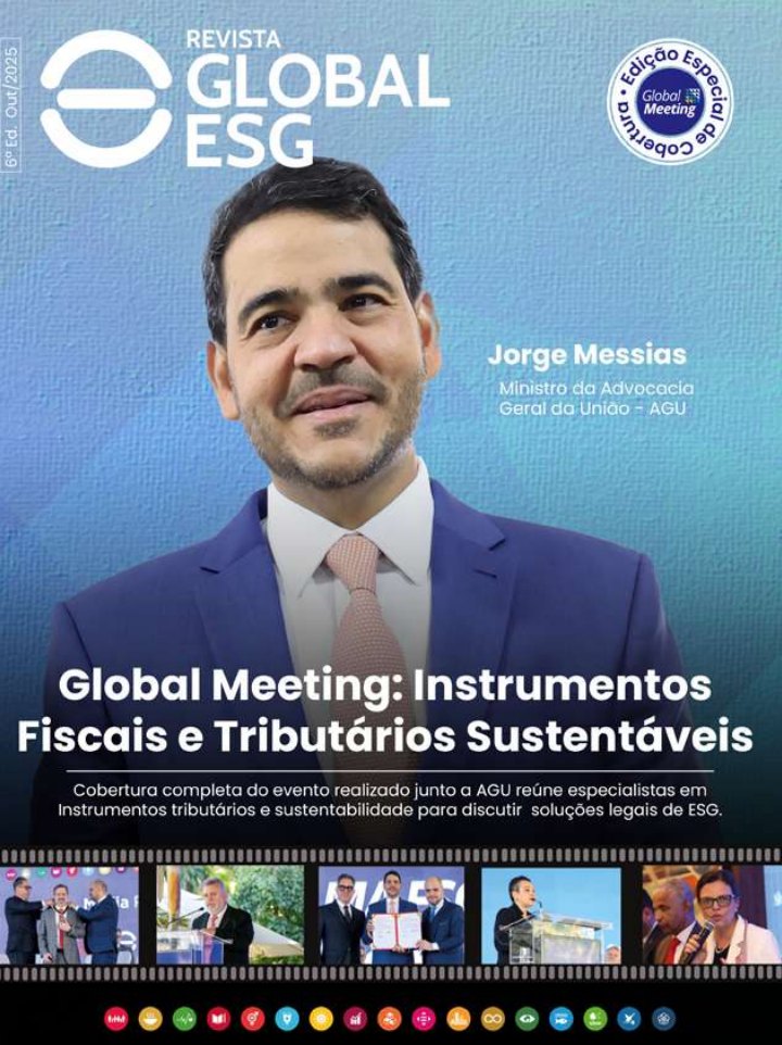 Capa da Edição 6 da Revista Global ESG